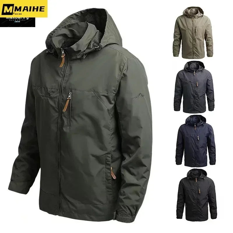 Men’s Tactical Windbreaker Jacket