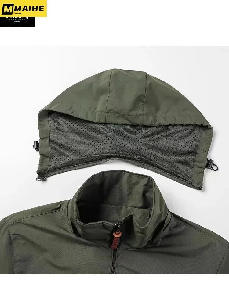 Men’s Tactical Windbreaker Jacket