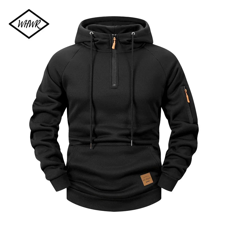 Men’s Retro Zip Hoodie