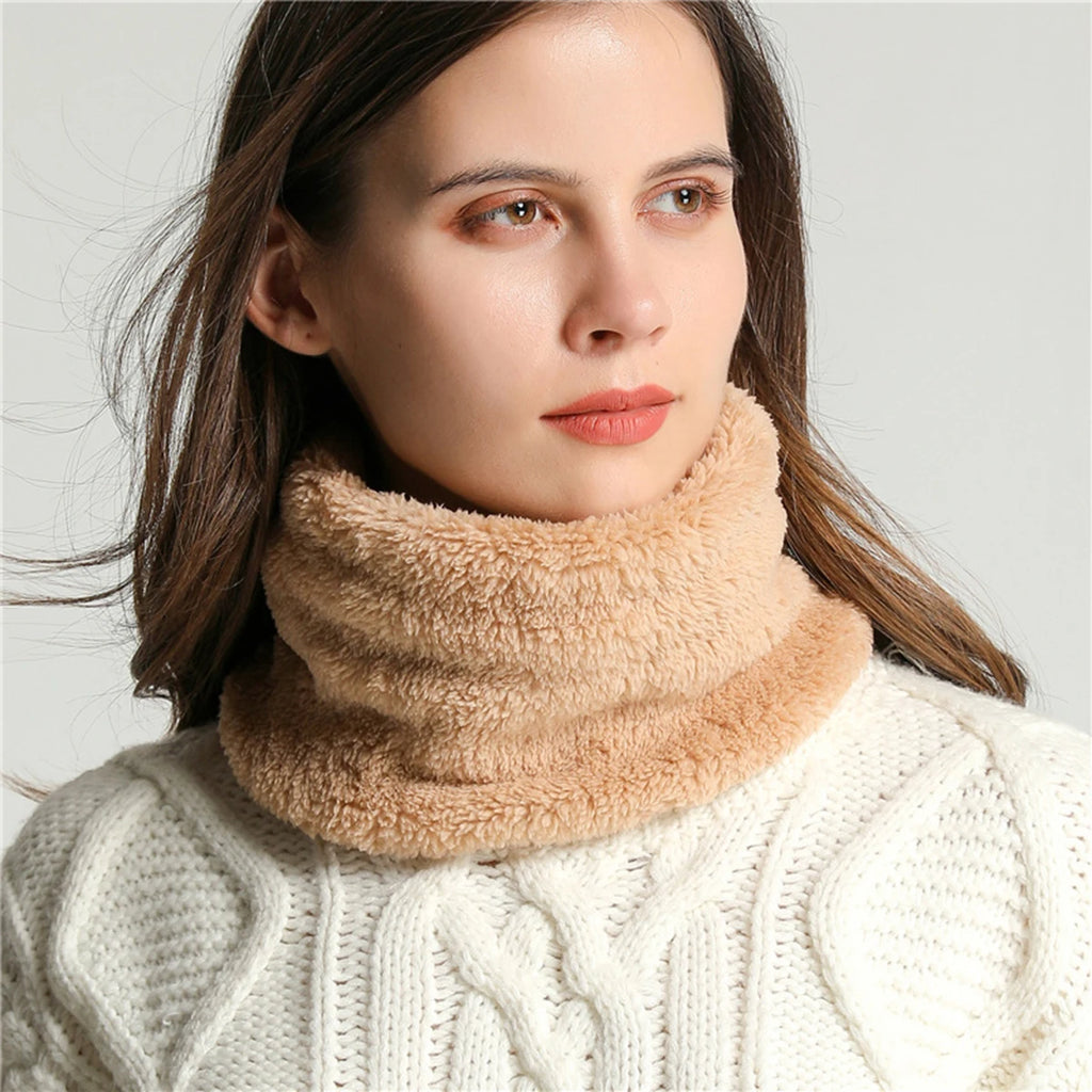 Warmer Thick Chunky Scarf Woman