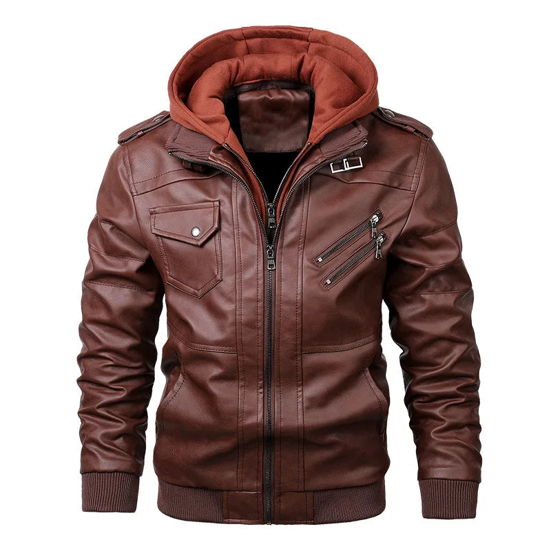 Men’s Cool Leather Jacket