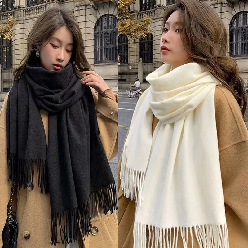 Elegant Tassel Scarf