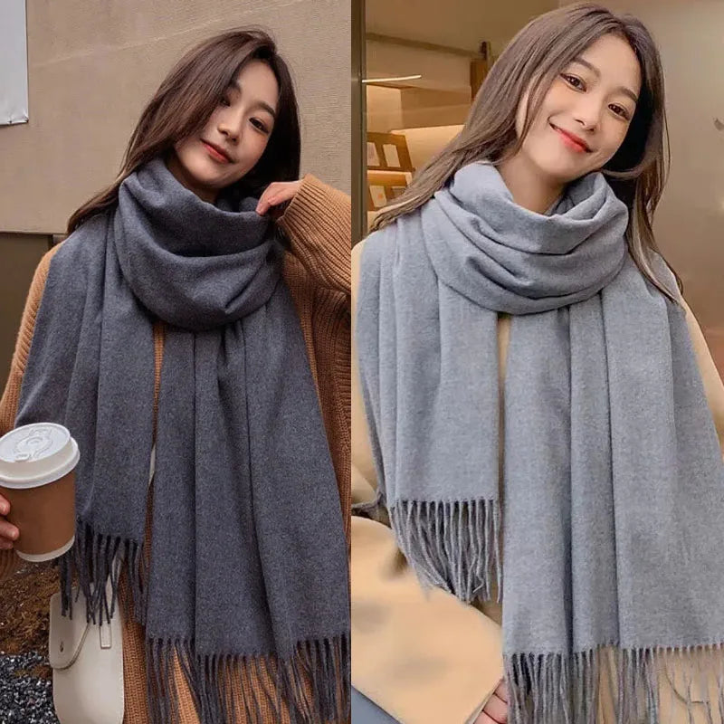 Elegant Tassel Scarf