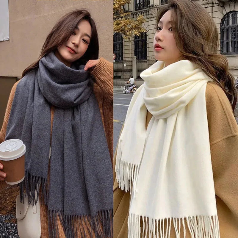 Elegant Tassel Scarf