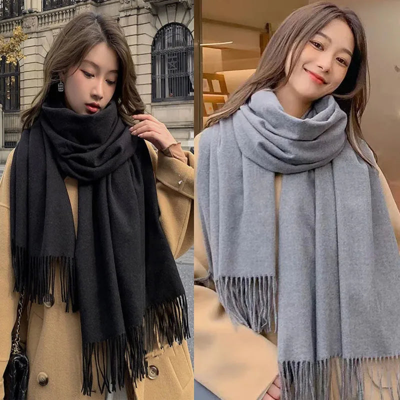 Elegant Tassel Scarf