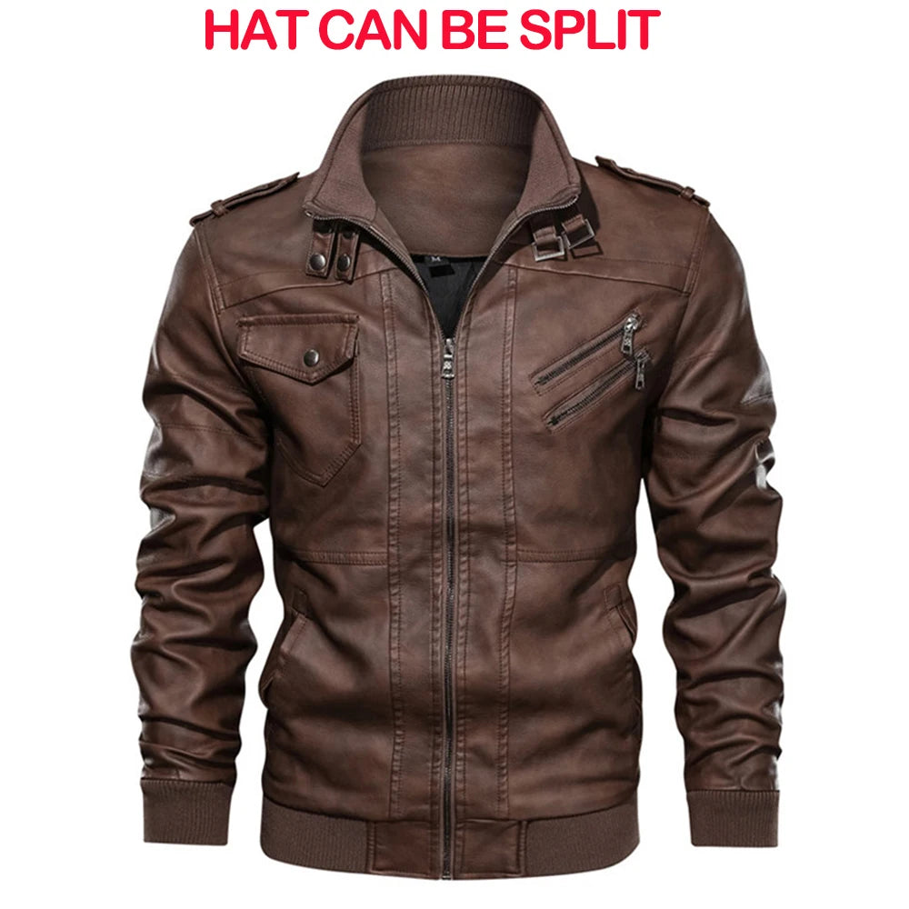 Men’s Cool Leather Jacket