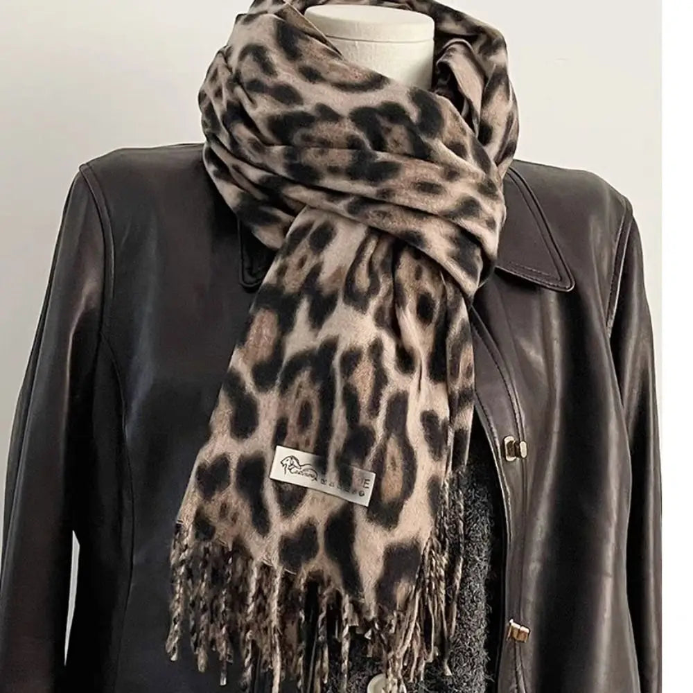 Elegant Tassel Scarf